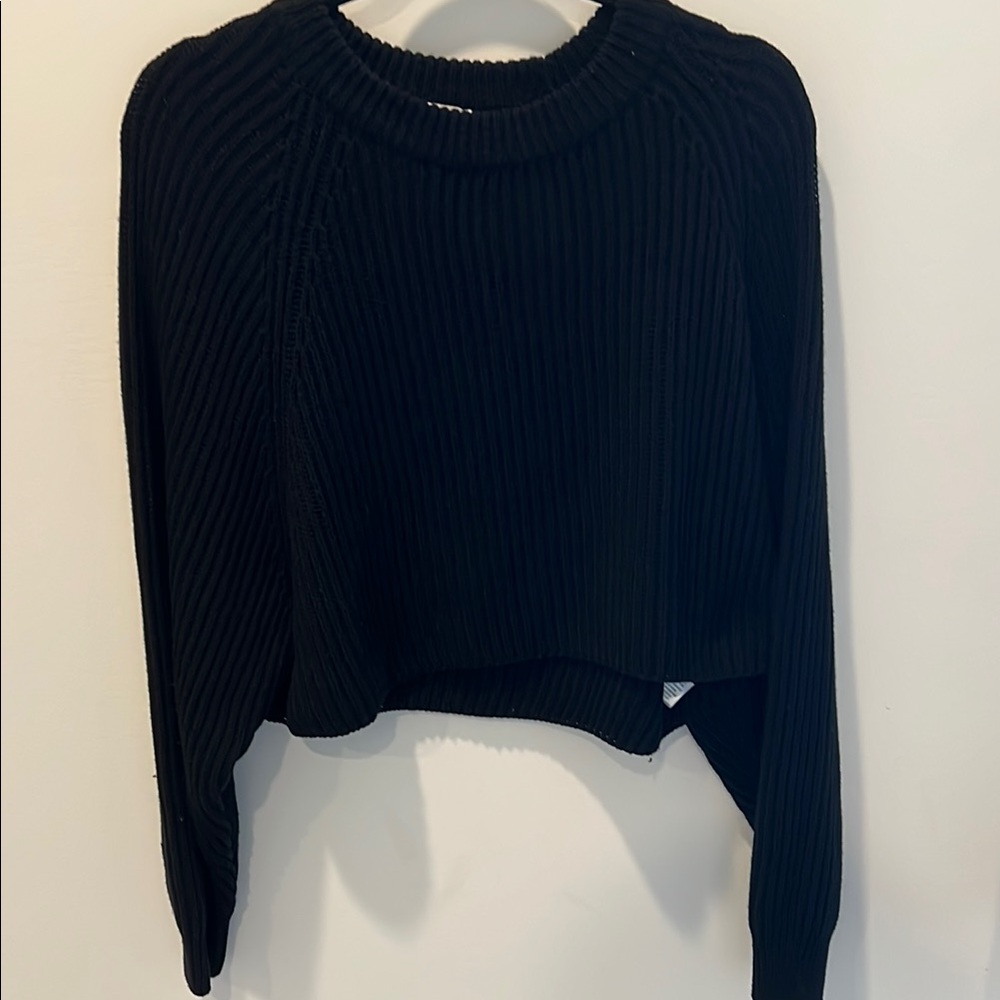 Victoria + Sophia Classic Black Sweater
